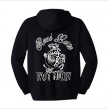 Real love on lock hoodie